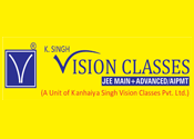 K Singh Vision Classes Logo