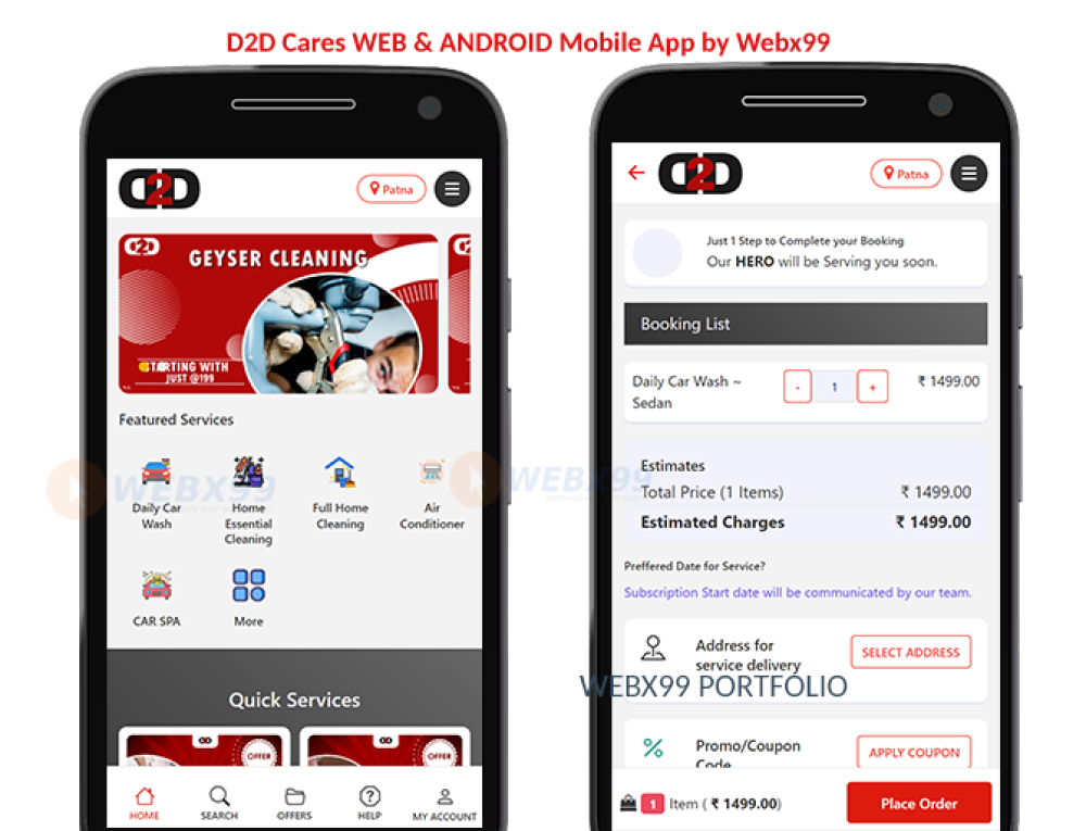 D2D Cares User App